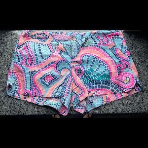 Lilly Pulitzer Multicolor Patterned Women Shorts